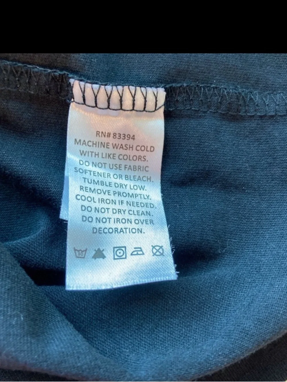 GOAT USA Long Sleeve Tee Black Goat Back Graphic Chest Logo Size M - Picture 11 of 13